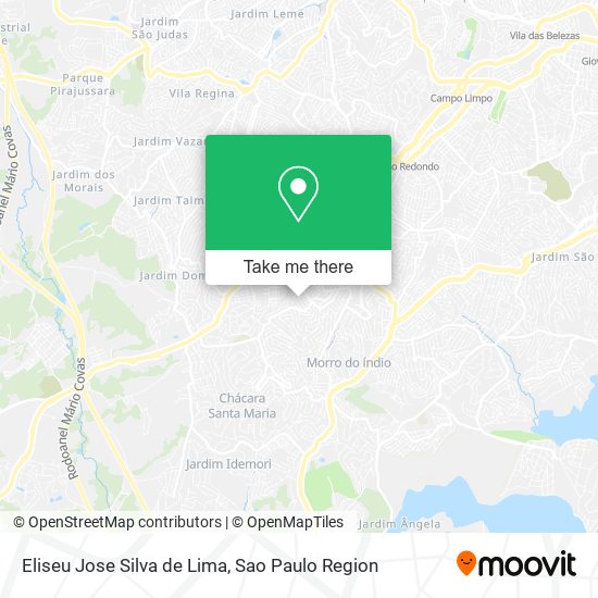 Mapa Eliseu Jose Silva de Lima