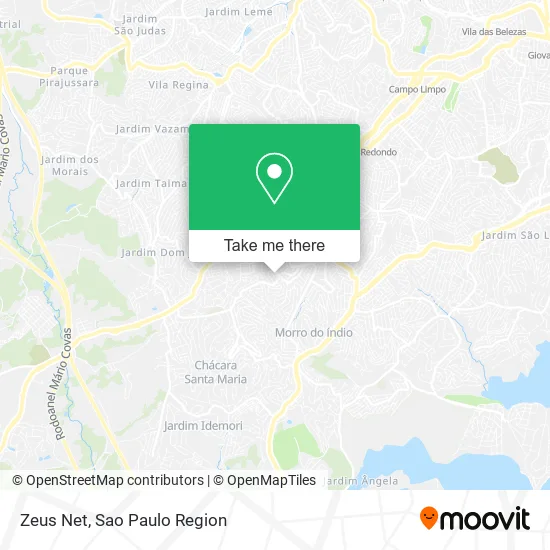 Zeus Net map