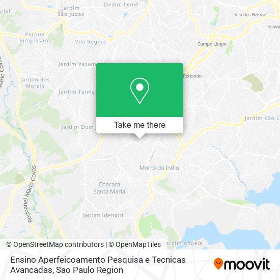 Ensino Aperfeicoamento Pesquisa e Tecnicas Avancadas map