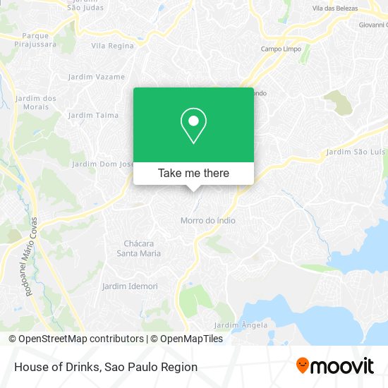 House of Drinks map