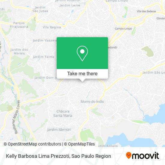 Mapa Kelly Barbosa Lima Prezzoti