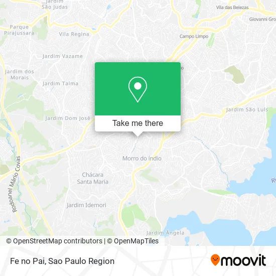 Fe no Pai map