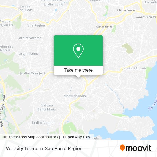 Velocity Telecom map