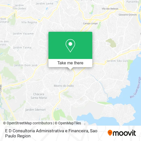E D Consultoria Administrativa e Financeira map