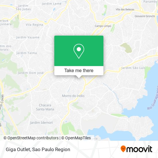 Giga Outlet map