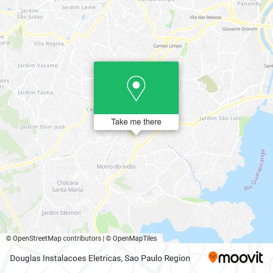 Mapa Douglas Instalacoes Eletricas