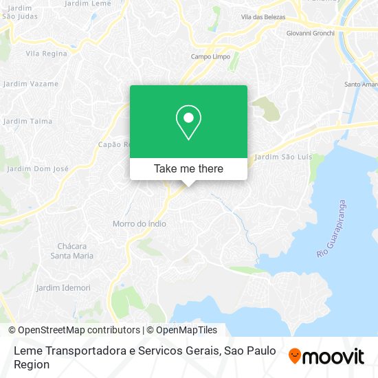 Leme Transportadora e Servicos Gerais map