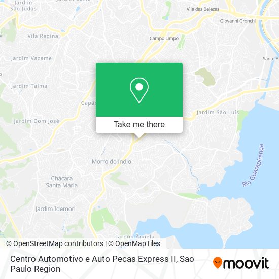 Centro Automotivo e Auto Pecas Express II map