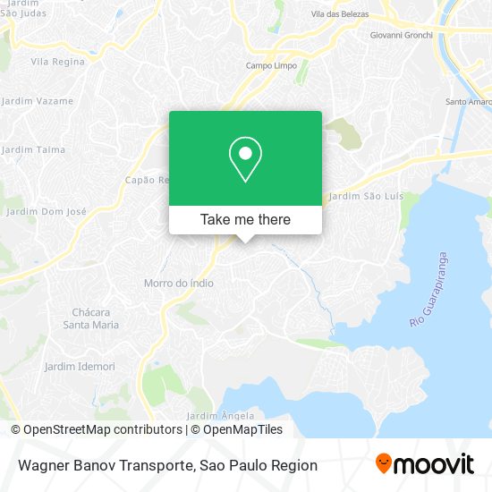 Wagner Banov Transporte map