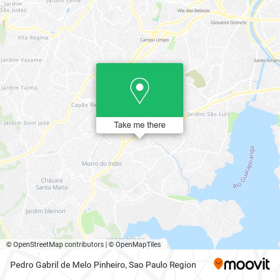Pedro Gabril de Melo Pinheiro map