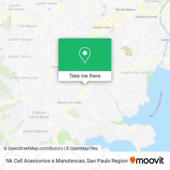 Nk Cell Acessorios e Manutencao map