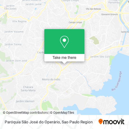 Paróquia São José do Operário map