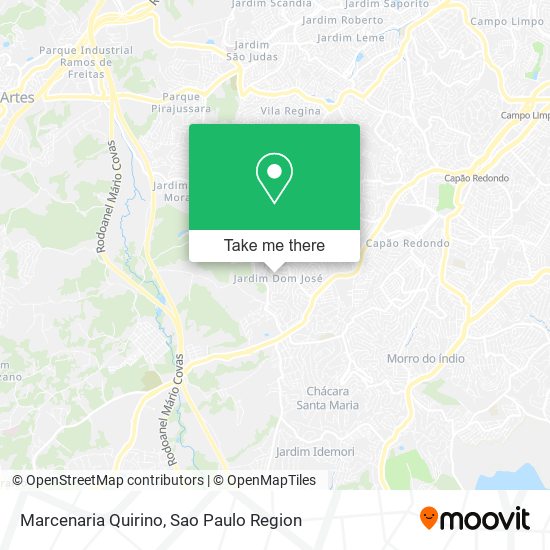 Mapa Marcenaria Quirino