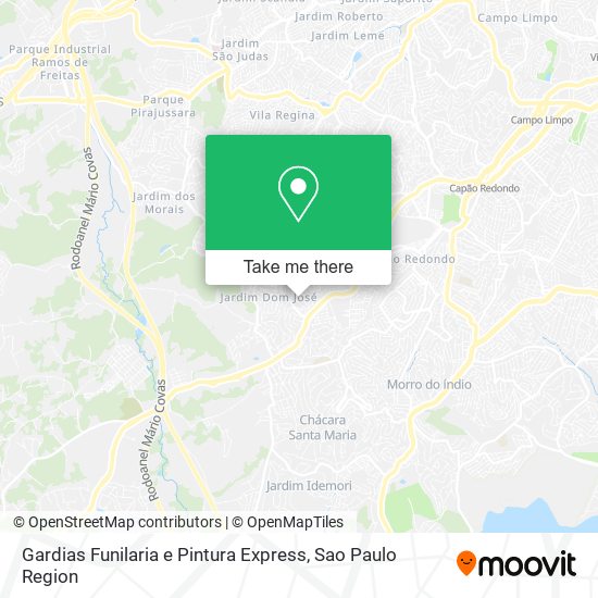 Gardias Funilaria e Pintura Express map