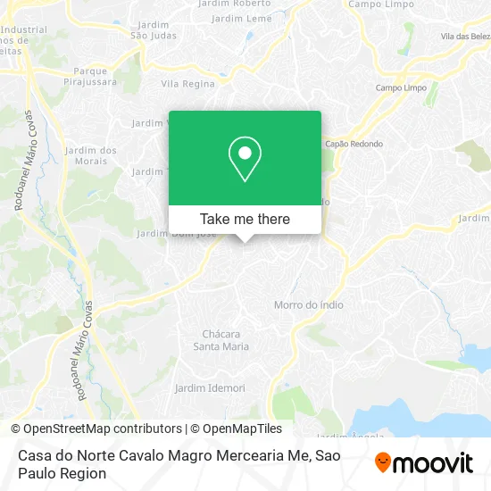 Casa do Norte Cavalo Magro Mercearia Me map