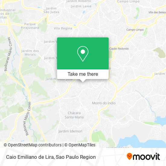 Caio Emiliano de Lira map