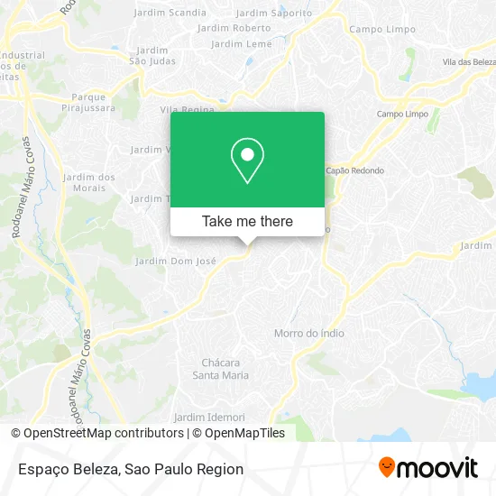Espaço Beleza map