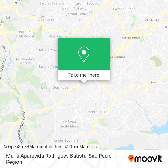 Mapa Maria Aparecida Rodrigues Batista