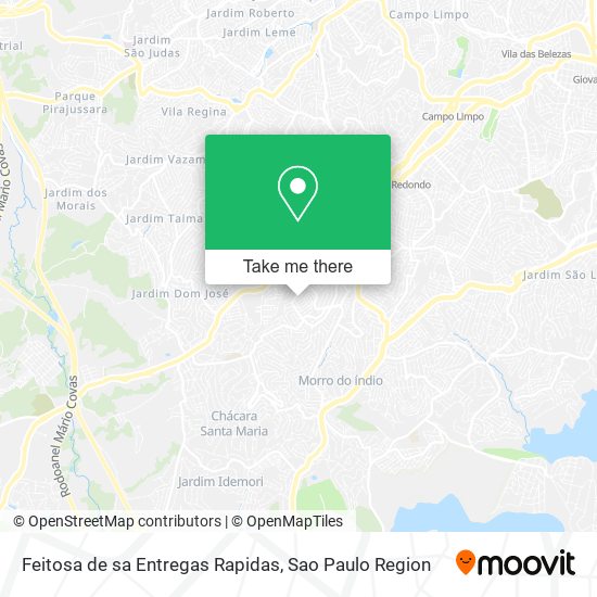 Feitosa de sa Entregas Rapidas map