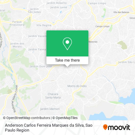 Anderson Carlos Ferreira Marques da Silva map
