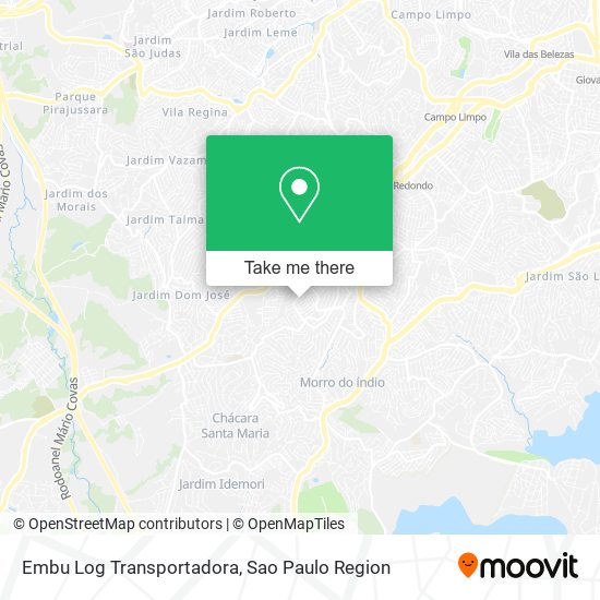 Mapa Embu Log Transportadora