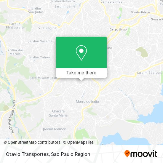 Otavio Transportes map