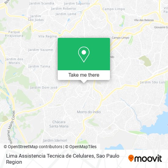 Lima Assistencia Tecnica de Celulares map
