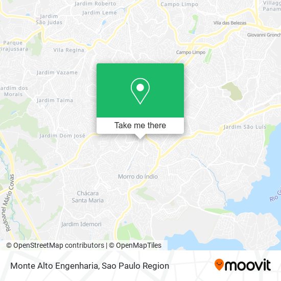 Monte Alto Engenharia map