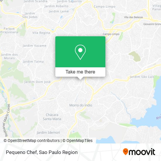 Pequeno Chef map