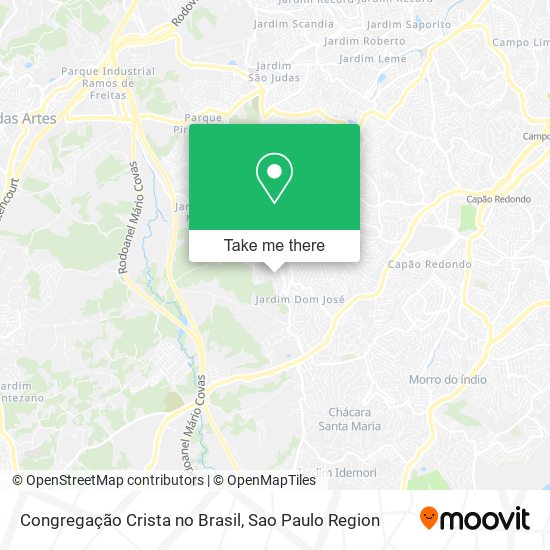 Congregação Crista no Brasil map