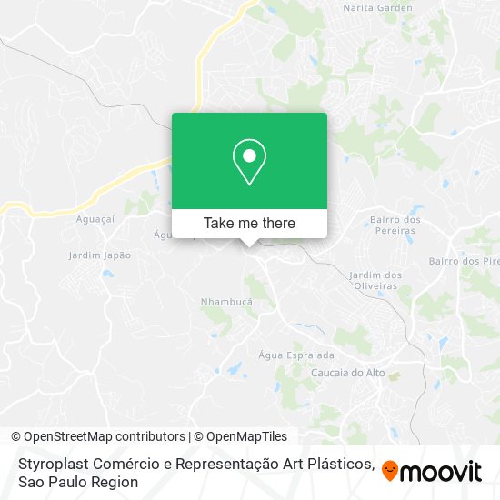 Styroplast Comércio e Representação Art Plásticos map