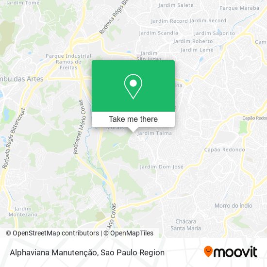 Alphaviana Manutenção map