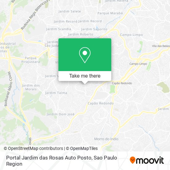 Portal Jardim das Rosas Auto Posto map