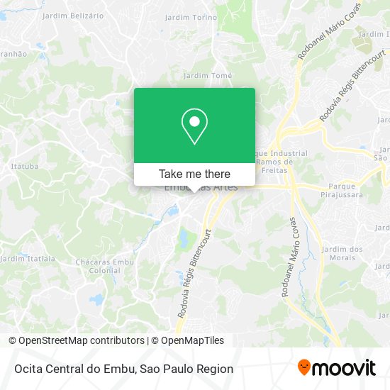 Ocita Central do Embu map