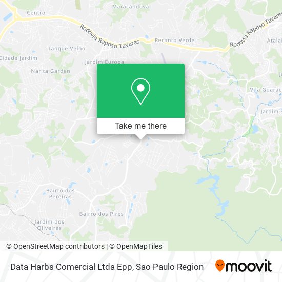 Mapa Data Harbs Comercial Ltda Epp