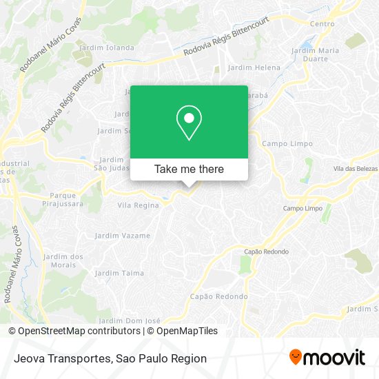 Mapa Jeova Transportes