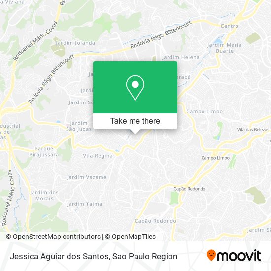 Jessica Aguiar dos Santos map