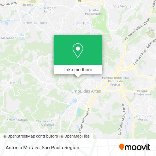 Mapa Antonia Moraes