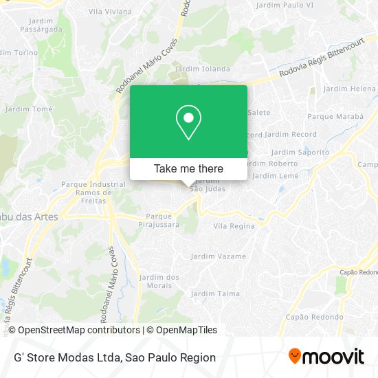 G' Store Modas Ltda map