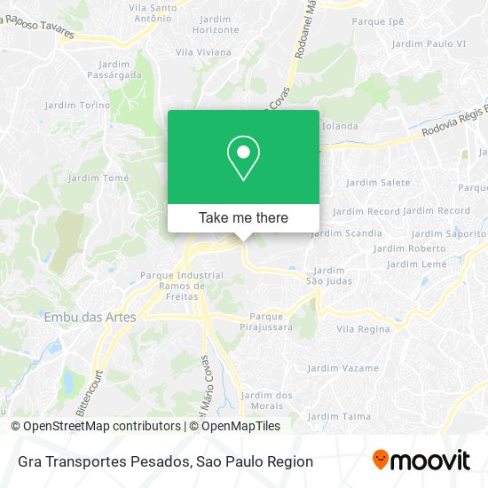 Gra Transportes Pesados map