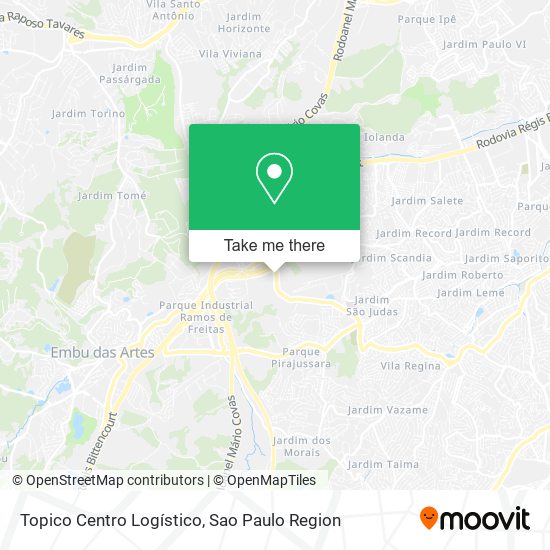 Topico Centro Logístico map