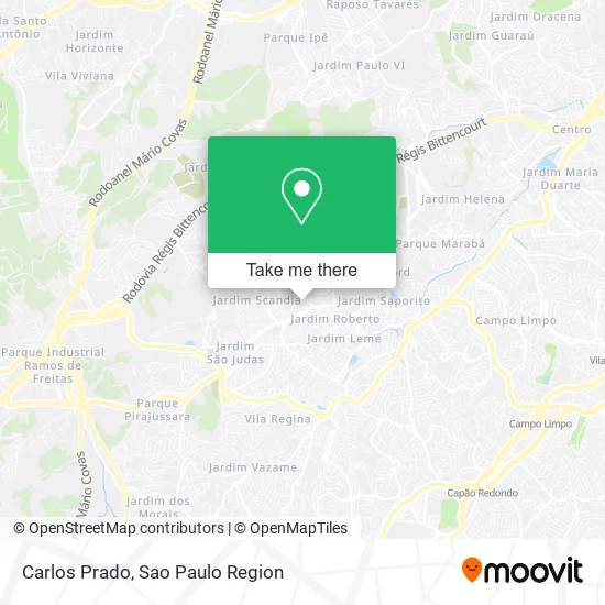 Carlos Prado map