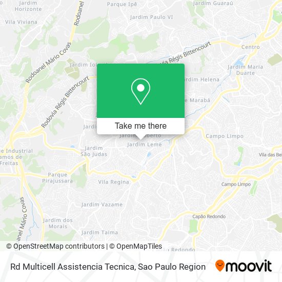 Rd Multicell Assistencia Tecnica map