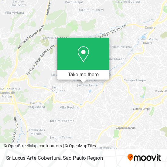 Sr Luxus Arte Cobertura map