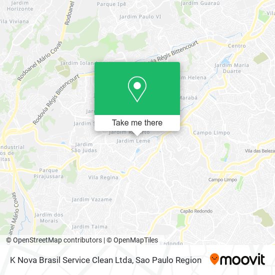 K Nova Brasil Service Clean Ltda map