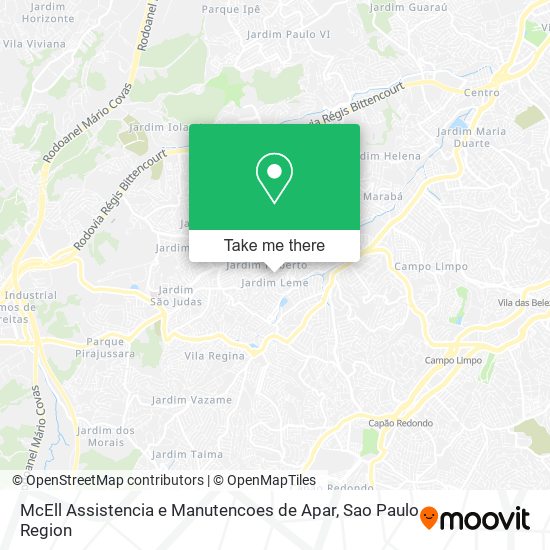 McEll Assistencia e Manutencoes de Apar map