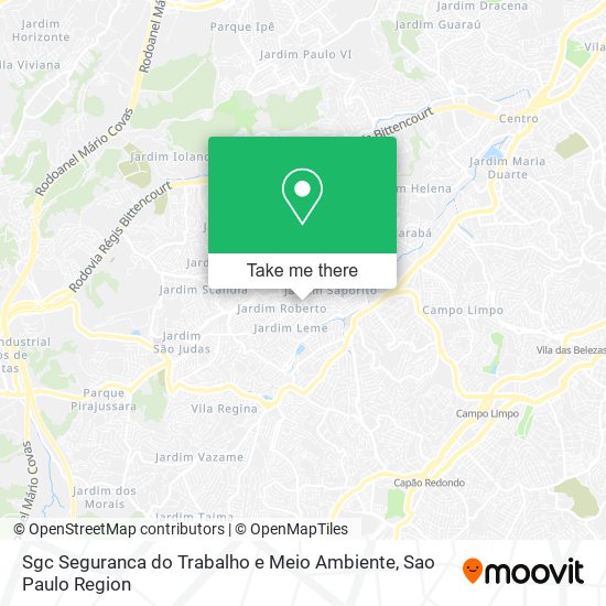 Sgc Seguranca do Trabalho e Meio Ambiente map