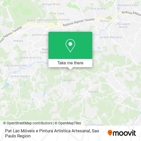 Pat Lac Móveis e Pintura Artística Artesanal map