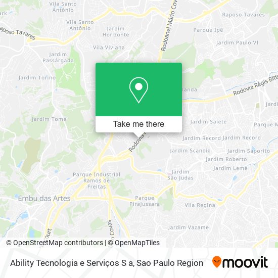 Ability Tecnologia e Serviços S a map