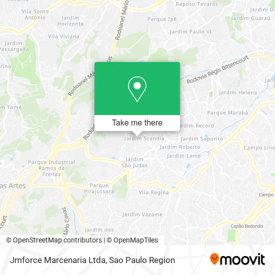 Jmforce Marcenaria Ltda map